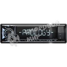Автомагнитола Prology CMX-270, 1 DIN, Bluetooth, USB Type-A, AUX, пульт ДУ