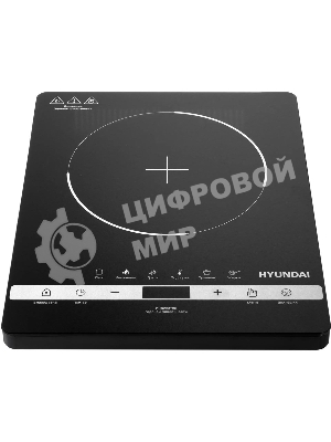 Плита Индукционная Hyundai HYC-0120 черный стеклокерамика (настольная)