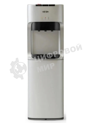 Кулер для воды Vatten L45SE, нижняя загрузка, нагрев 90 °С, охлаждение 15 °С, серебристый/черный