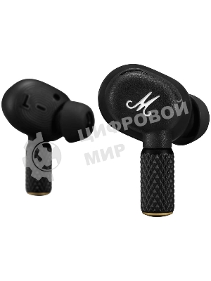 Наушники TWS Marshall Motif II черный, внутриканальные, Bluetooth, активное шумоподавление, беспроводная зарядка, до 6 ч