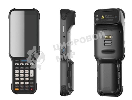 Терминал сбора данных Bluebird EK430 (WWAN) 1D/2D imager(LED Aimer), 4GB/32GB, Android 10, USB, Bluetooth, WiFi, NFС, 4G LTE, GPS, SIM-карта, 4.3