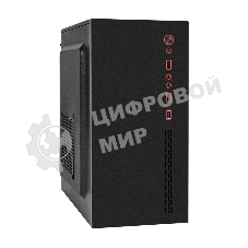 Компьютерный корпус Minitower ExeGate BAA-403U2-UNS450 (mATX, БП UNS450 с вент. 12см, 1*USB/2*USB 3.0, HD Audio, черный)