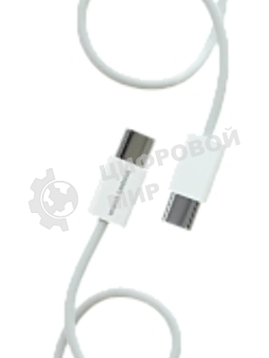 Кабель MORE CHOICE (4620202550361) K75a нейлон USB 3.0A PD 60W для Type-C Type-C 1м белый