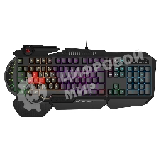 Клавиатура проводная A4Tech Bloody B310N черный USB Multimedia for gamer LED (подставка для запястий) (B310N)