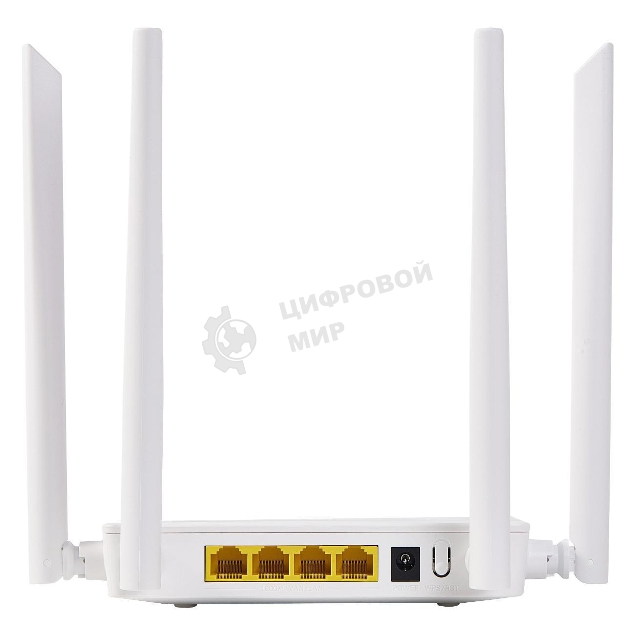 Двухдиапазонный гигабитный роутер Wi-Fi 5 Mesh Router Tech Jeton AC1200 Air, белый