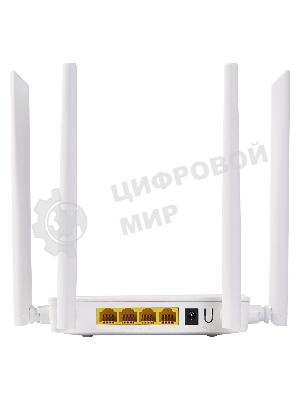 Двухдиапазонный гигабитный роутер Wi-Fi 5 Mesh Router Tech Jeton AC1200 Air, белый