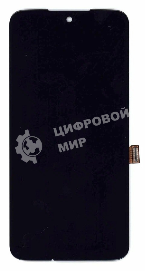 Дисплей для Motorola G7, черный