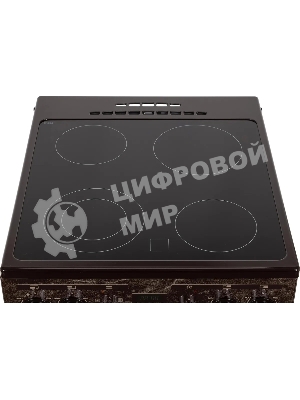 Плита газовая Gefest ПГ 6500-03 0054 коричневый, конфорок 4 шт, духовка 52 л, 60 см x 85 см x 60 см