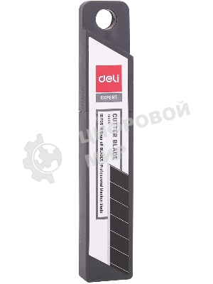 Лезвия Deli E78000 Expert, ширина лезвия 18 мм, сталь (упаковка: 10шт) пластиковая коробка