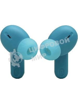 Наушники TWS JBL Tune Beam бирюзовый, внутриканальные, Bluetooth, активное шумоподавление, быстрая зарядка, до 12 ч