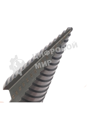 Сверло PATRIOT по металлу ступенчатое 4-32 мм, HSS, упаковка блистер