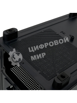 Компьютерный корпус HSPD M510, Mesh Mid Tower, черный, TG, 0.5 SPCC, 4x120мм ARGB ATX, mATX, mITX 180/280/160мм 1x2.5