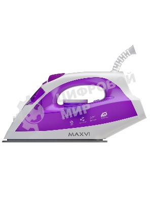 Утюг Maxvi SI1801 белый/фиолетовый