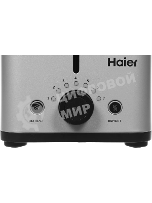 Тостер Haier HT-601 900Вт серебристый