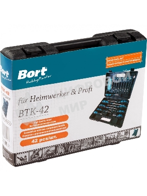 Набор ручного инструмента Bort BTK-42