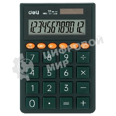 Калькулятор карманный Deli EM130GREEN зеленый 12-разр.