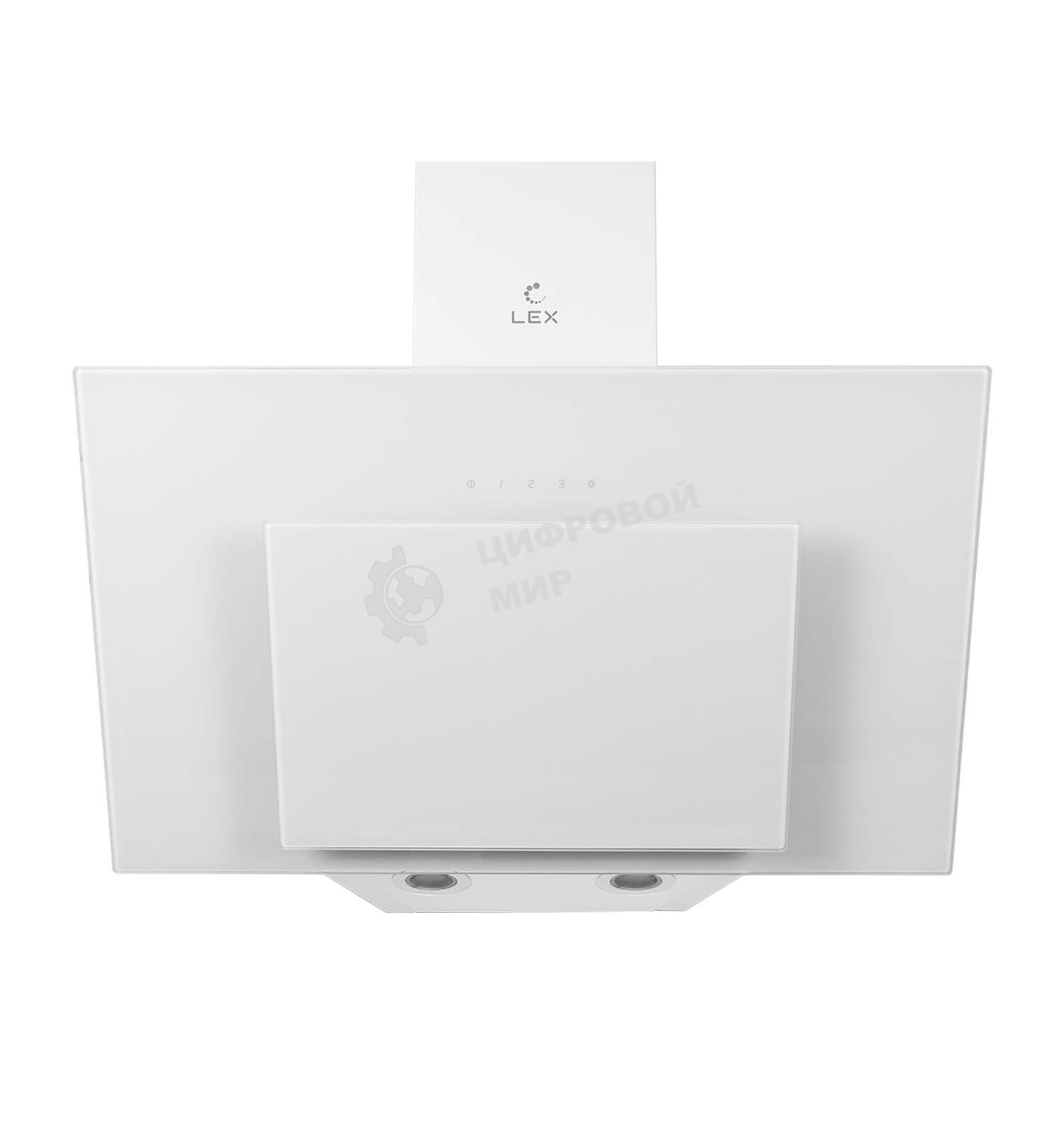 Вытяжка каминная LEX MIRA GS 600 белая, 59.5 см, 1000 куб. м/ч, 49 дБ