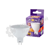 Лампа светодиодная JazzWay PLED-SP JCDR 9 Вт 3000 К теплый белый GU5.3 720 лм 230В
