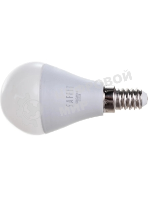 Лампа светодиодная SAFFIT SBG4513 (55158) 13Вт Е14 белый матовый шар