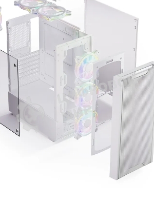 Компьютерный корпус ABR GQ-8 (8025) (USB 3.0X1 + USB 2.0 X2+audio)