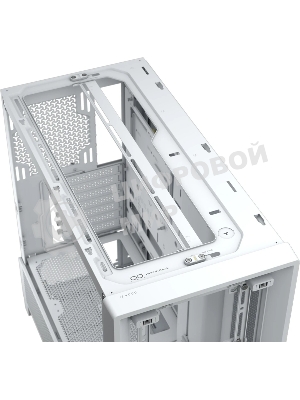 Компьютерный корпус без блока питания Corsair Frame 4000D, Midi-Tower, TG, no fan, 2xUSB-A 3.2, 1xUSB 3.2 Type-C, E-ATX, ATX, mATX, mITX White