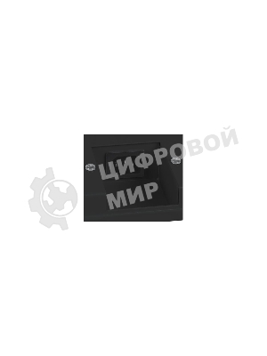 Вентиляторный модуль Cabeus 1U, 40х423х515 мм (ВхШхГ), вентиляторов: 4, поток: 600 м3/ч, в напольные шкафы серии SH-05C глубиной 800мм, черный