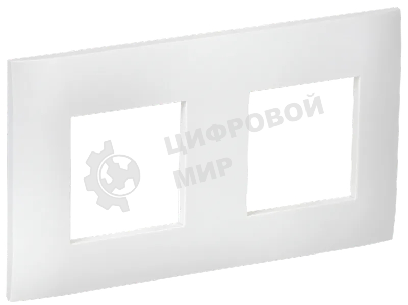 Рамка 2-ая SK-F02W IEK SKANDY Арктический белый