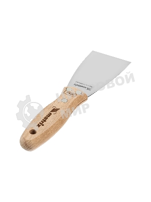 Шпательная лопатка Matrix из нержавеющей стали, 60 мм, буковая рукоятка, EFP