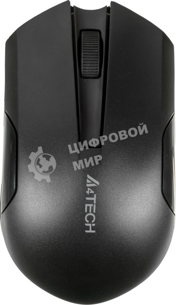 Комплект клавиатура + мышь A4 V-Track 4200N клав:черный мышь:черный USB беспроводная