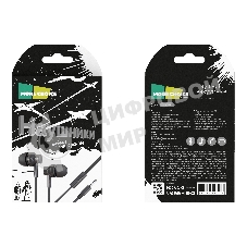 Проводные наушники More Choice G38 серый, внутриканальные, Jack 3.5 мм