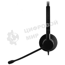 Гарнитура Jabra BIZ 2300 Duo USB чёрный, проводная