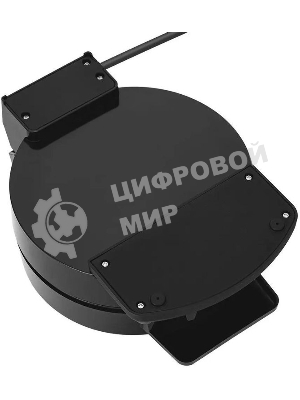 Вафельница Kitfort КТ-5616 1000Вт черный/серебристый