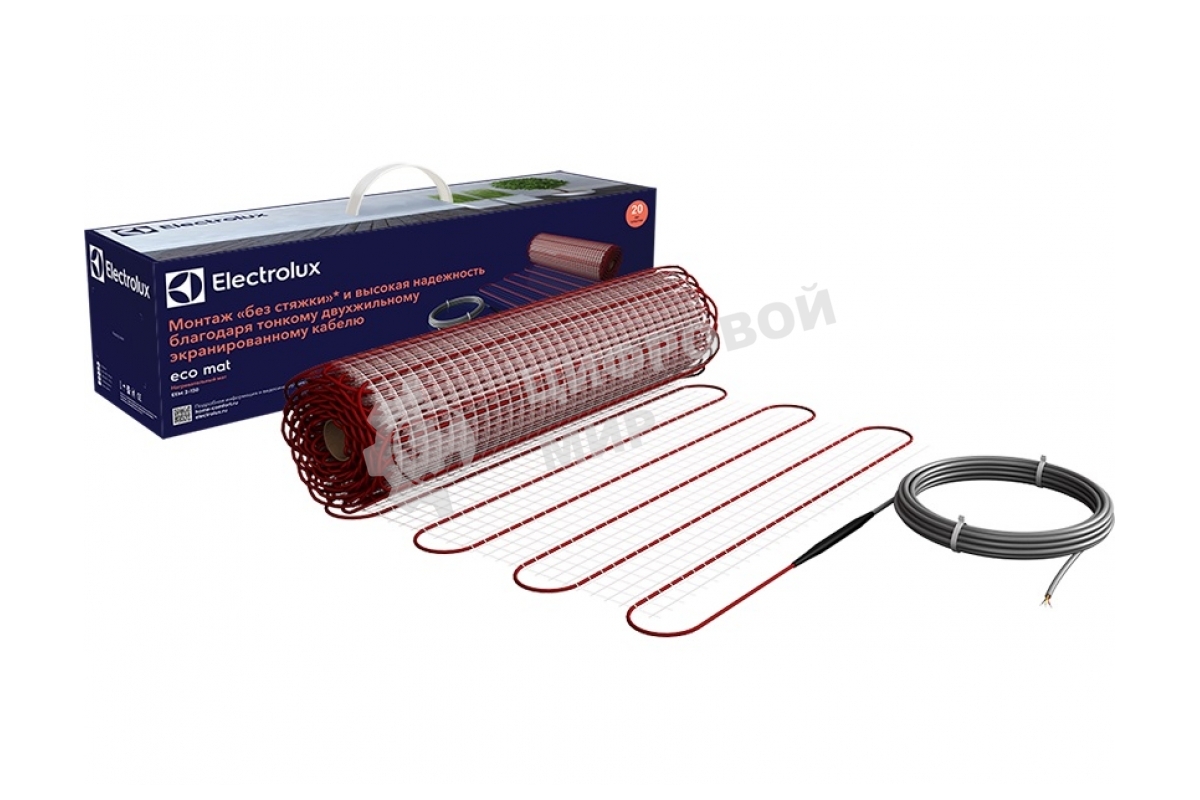 Теплый пол Electrolux EEM 2-150-3 основа кабеля суперпрочная арамидная нить kevlar