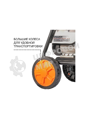 Мойка высокого давления Bort KEX-2800 2500 Вт, максимальное давление 125 бар, рабочее давление 105 бар, 12 л/мин, 23 кг, набор аксессуаров 10шт