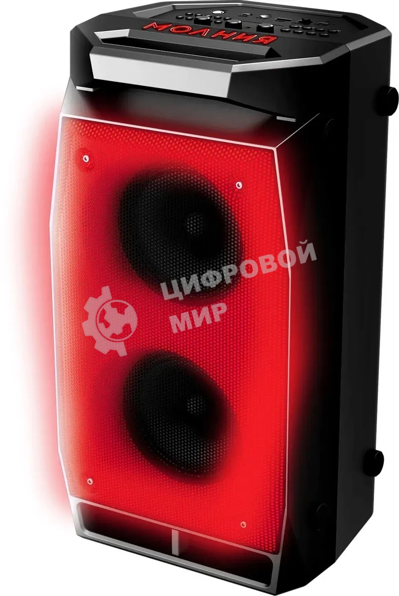 Колонка портативная Ural Молния 900 черный 90W 2.0 BT/3.5Jack 4000mAh
