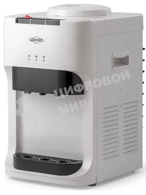 Кулер для воды Vatten D45WK, верхняя загрузка, нагрев 90 °С, охлаждение 10 °С, белый