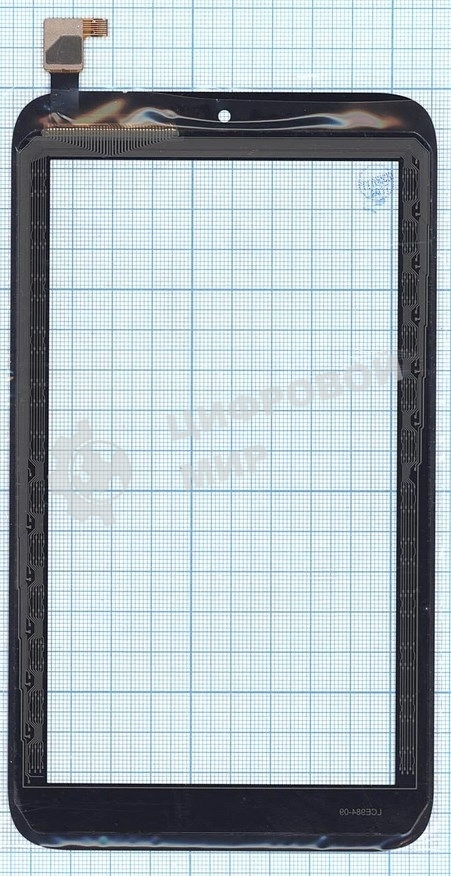 Сенсорное стекло (тачскрин) LCGP070984 REV-A2, черное