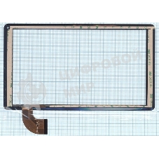 Сенсорное стекло (тачскрин) SG6138A-FPC_V2-1, черное