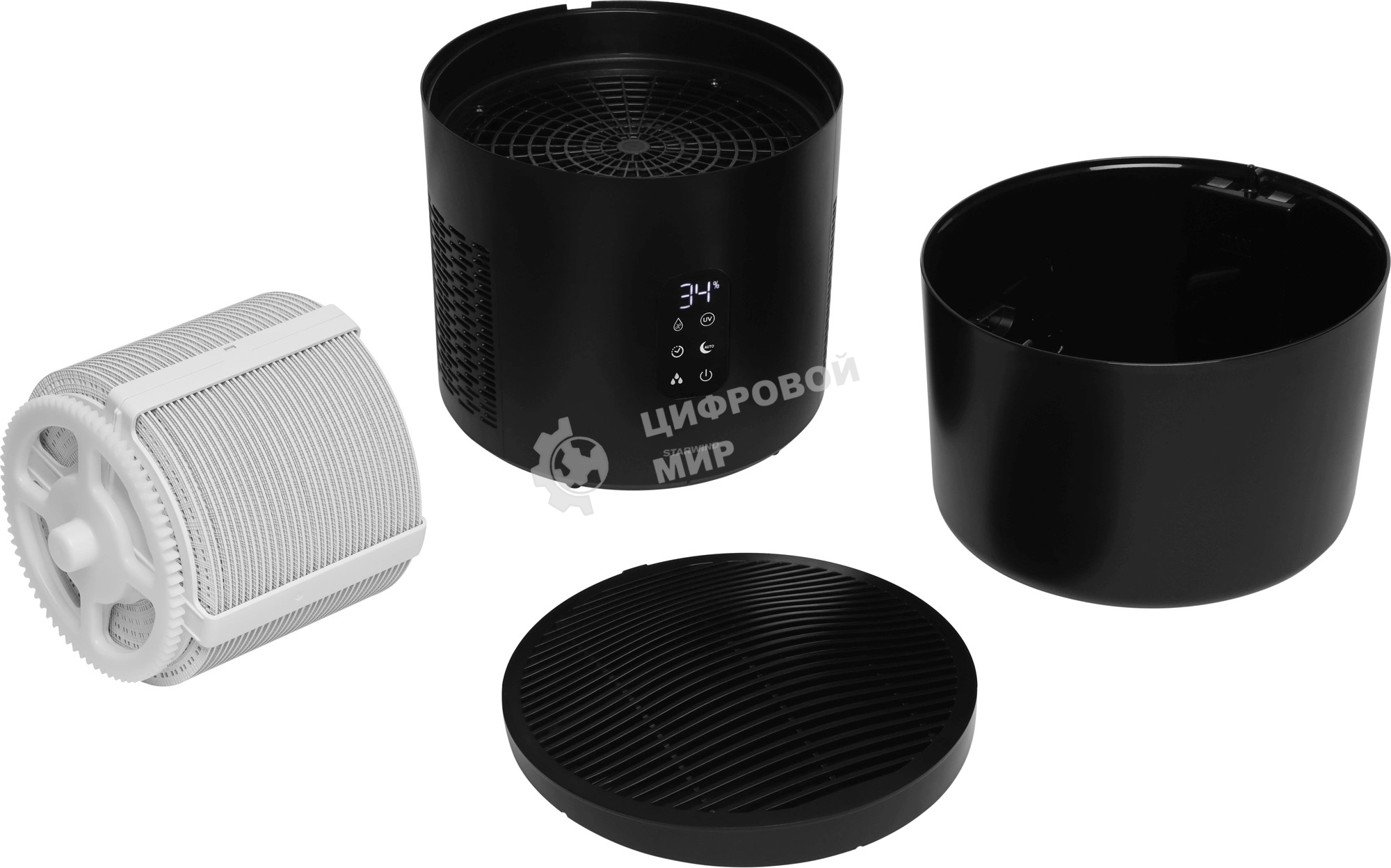 Мойка воздуха Starwind SAW5530 25Вт черный