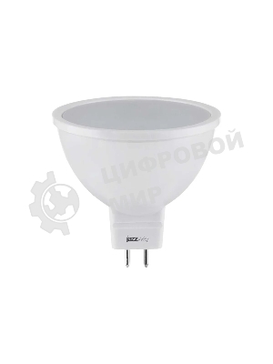 Лампа светодиодная JazzWay PLED-SP JCDR 9 Вт 3000 К теплый белый GU5.3 720 лм 230В