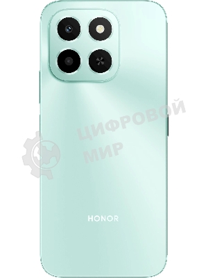 Смартфон HONOR X6c 6/128Gb, CYAN (зеленый, цвета морской волны, океанический голубой)