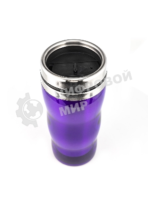 Термокружка Lara LR04-36 0,5 л, высота 18 см, диаметр 8 см, стальная внутренняя поверхность