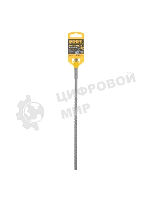 Бур по бетону Denzel цельная крестовая пластина, 8x315 мм, SDS PLUS