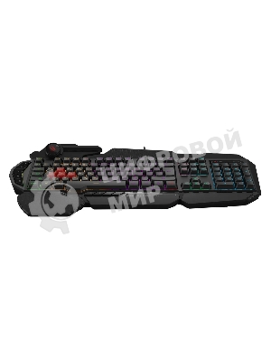 Клавиатура проводная A4Tech Bloody B310N черный USB Multimedia for gamer LED (подставка для запястий) (B310N)