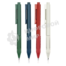 Ручка гелевая автоматическая Deli Nusign NS646 ассорти, черные чернила, линия 0.5мм