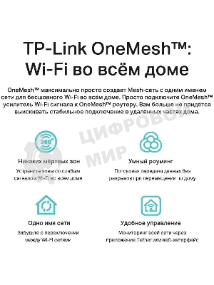 Роутер беспроводной TP-Link Archer C80 AC1900 10/100/1000BASE-TX черный