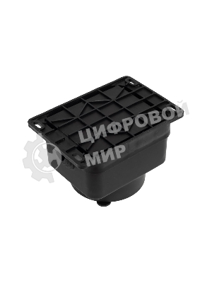 Колодка MultiSet 1х розетка 2К+З 16А/250В IP44 каучуковая черн. SE MST4003BK