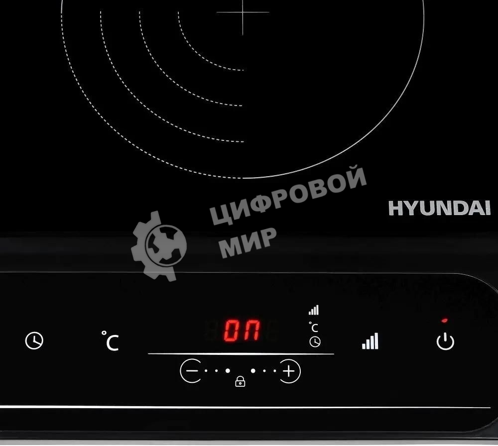 Плита настольная электрическая Hyundai HYC-0107 черный стеклокерамика (настольная)