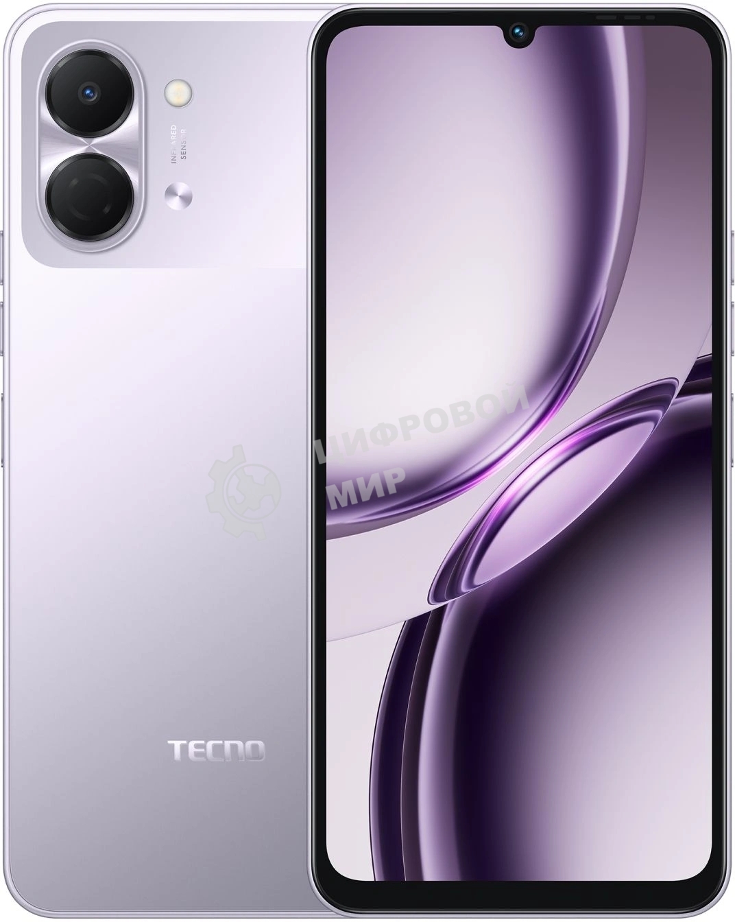 Смартфон Tecno Spark Go 3 4/64Gb фиолетовый