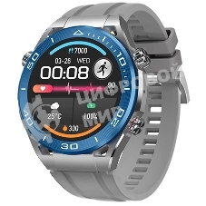 Умные часы Hoco Y16, 1.39 дюйм TFT (TN), отсутствует, Bluetooth NFC, IP67, серебристый